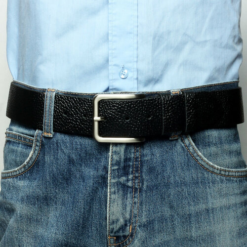 фото Ремень , размер 120, черный фаворит