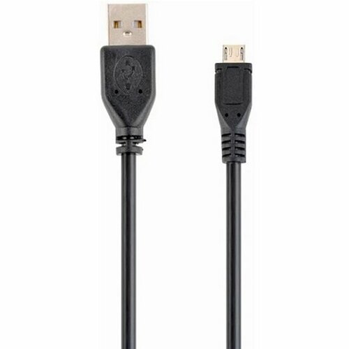 Кабель USB-microUSB Filum FL-C-U2-AM-microBM-1.8M 1,8 м, USB 2.0, черный, 2A, разъемы: USB A male- USB micro B male,