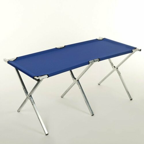 Стол для уличной торговли складной 150х70х70 цвет синий 5650₽