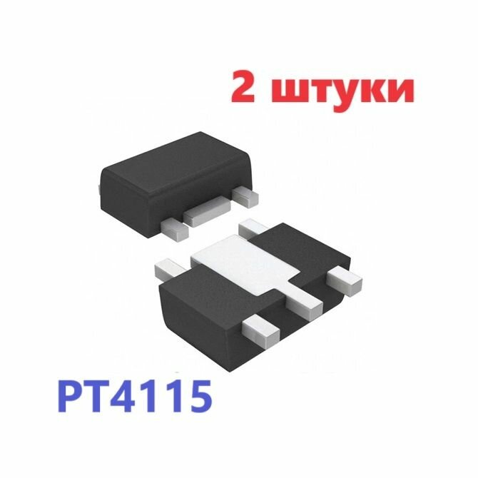 PT4115 драйвер (2 шт.) ЧИП SOT-89-5 SMD аналоги схема РТ4115 характеристики цоколевка LM317 элемент datasheet