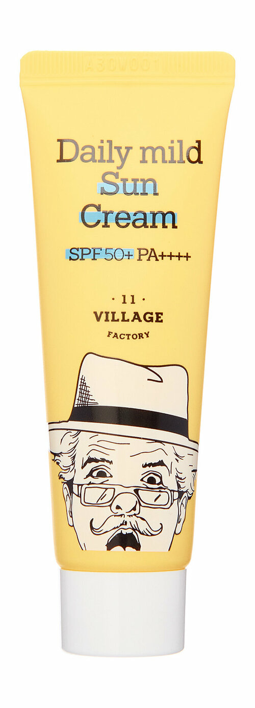 VILLAGE 11 FACTORY Солнцезащитный крем для ежедневного применения Daily Mild Sun Cream Spf50 Pa++++, 25 мл