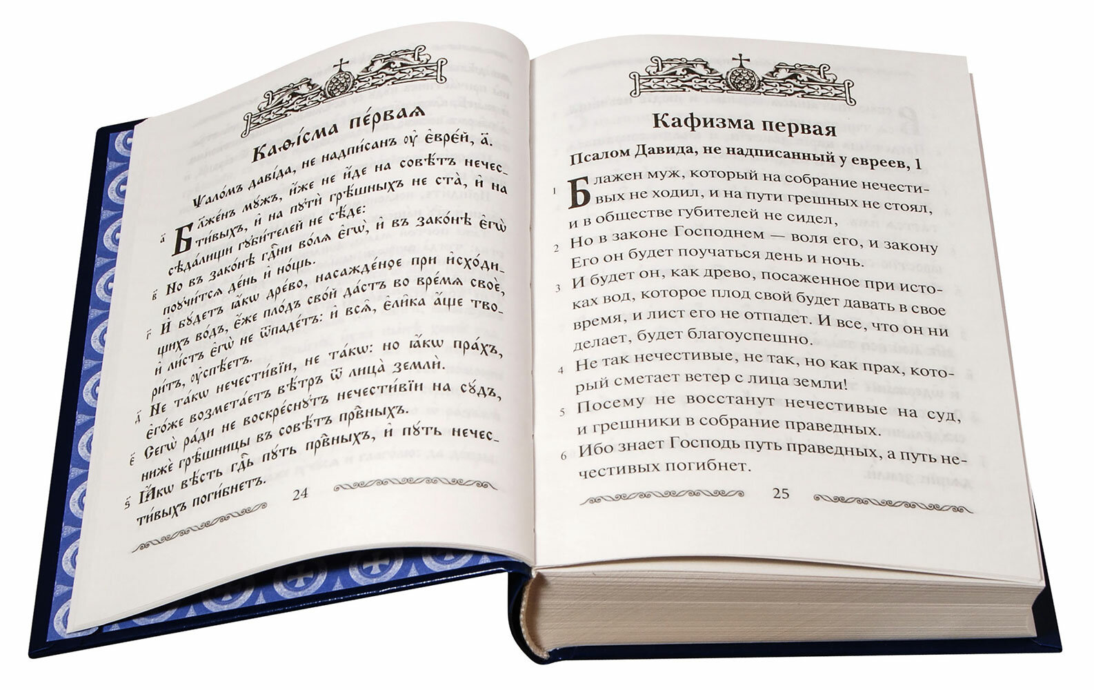 Псалтирь учебная с параллельным переводом на русский язык с кратким толкованием псалмов - фото №3