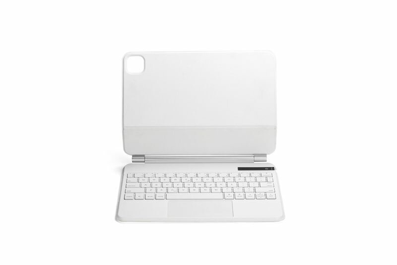 Чехол Magic Keyboard MyPads для Apple iPad 10 10.9 (2022) - A2757, A2777 с русской гравировкой