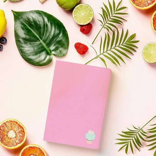 Ежедневник B-6 недатир SENSITIVE CACTUS кожзам LXDRB6-SC 486₽