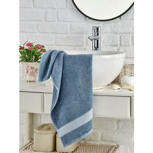 Полотенце махровое DO&CO/50x90/для лица /для рук/банное/для ванной
