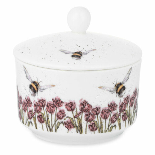 Сахарница Royal Worcester Забавная фауна Шмель 300 мл фарфор костяной 3660₽