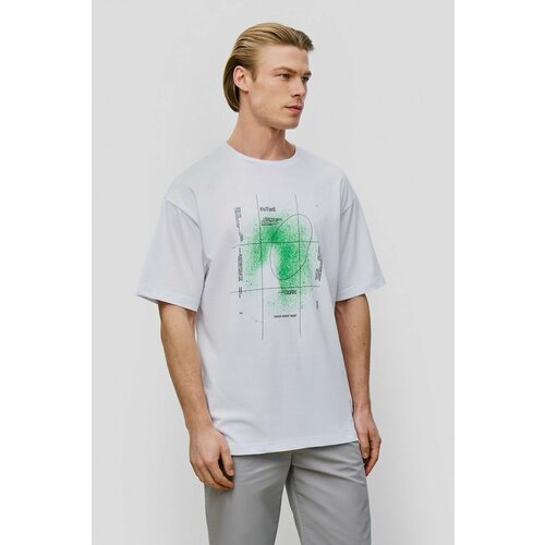 фото Футболка baon, размер 48, белый