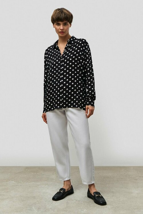 Блуза  Baon, размер 48, черный