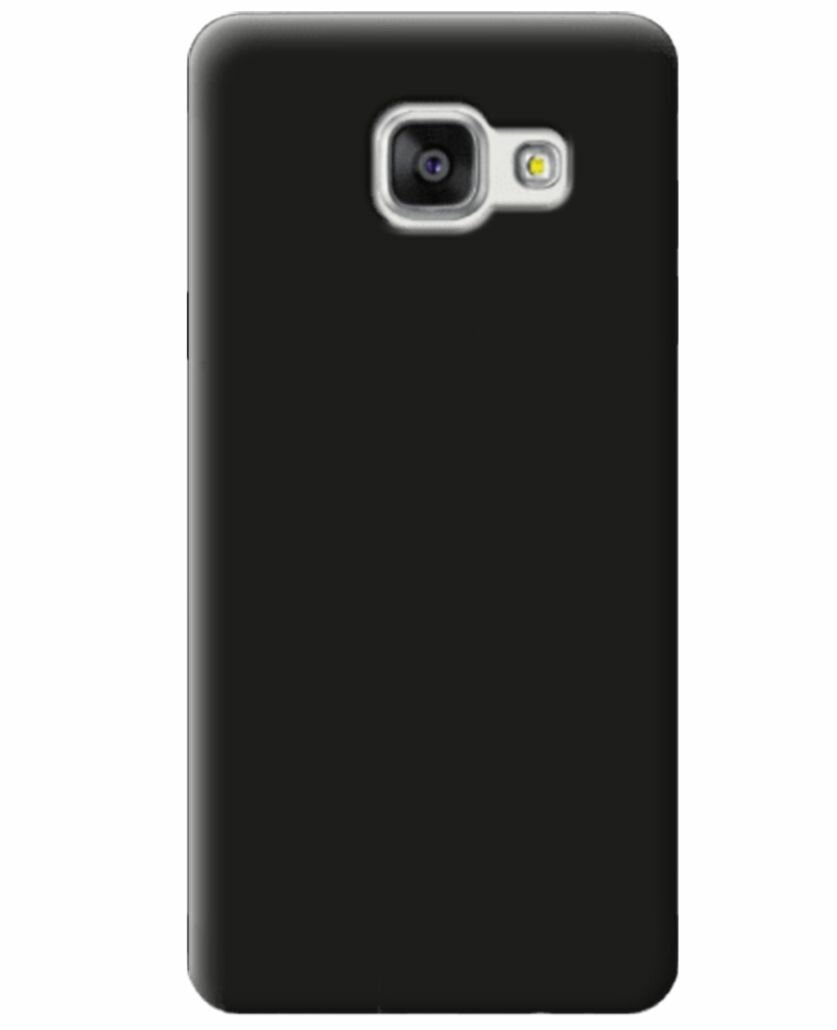 фото Samsung Galaxy A7 2016 A710 Силиконовый чёрный чехол, Самсунг галакси а7 а710