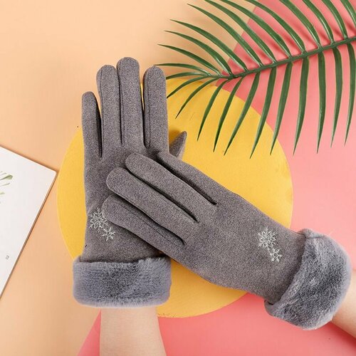 фото Перчатки , размер onesize, серый нет бренда