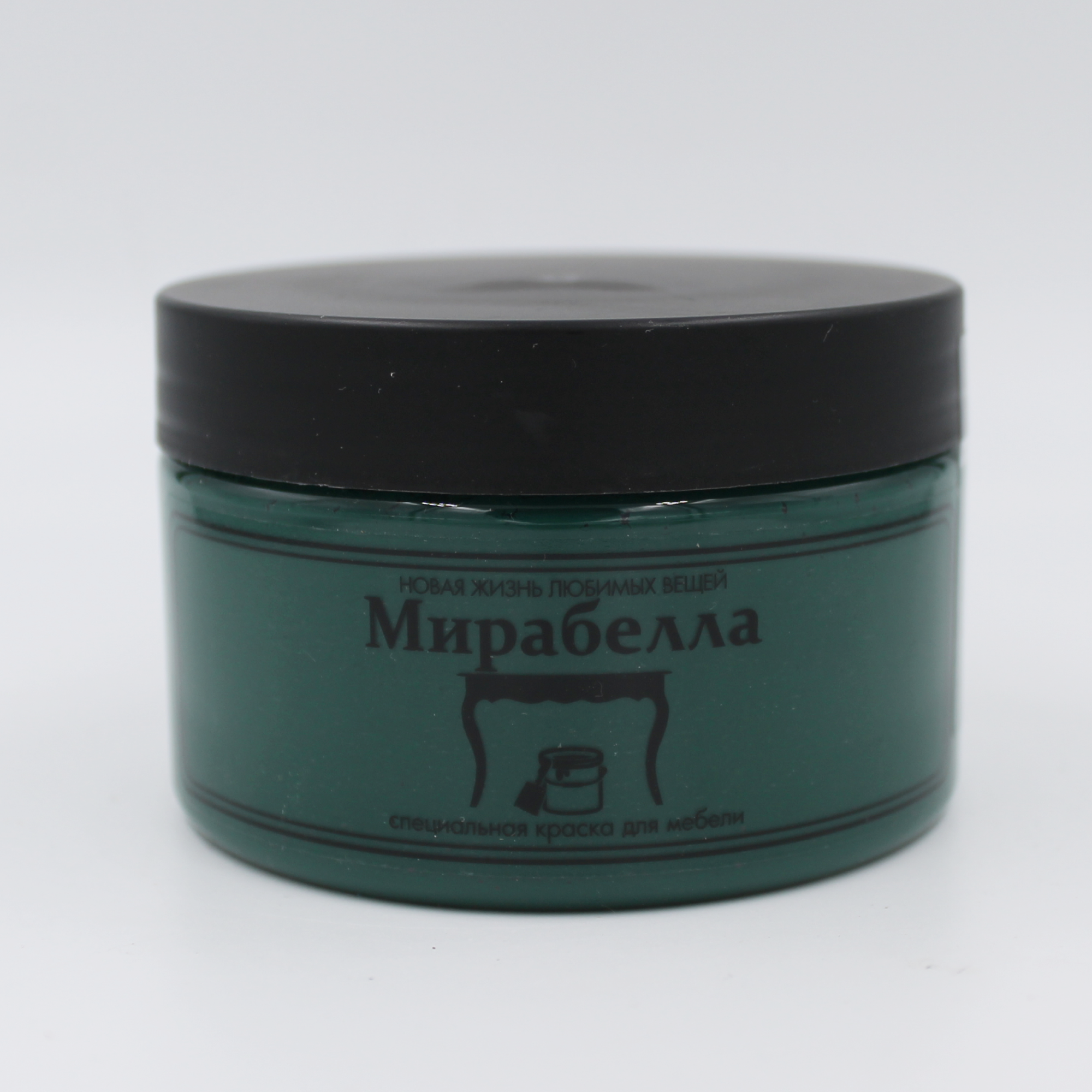 фото Краска Мирабелла для мебели и декора сатиновая быстросохнущая, водно-дисперсионное покрытие, Оазис
