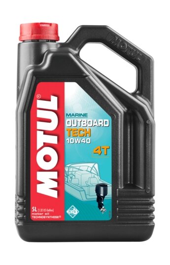 Масло моторное Motul Outboard Tech 4T 10W40 Technosynthese 5 л