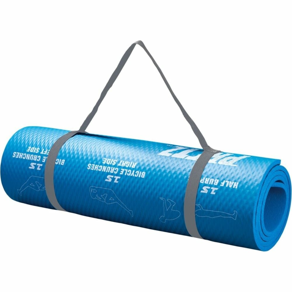 Коврик для фитнеса PRCTZ ALL PURPOSE FITNESS MAT с ремнем-стяжкой, 183х61х1см