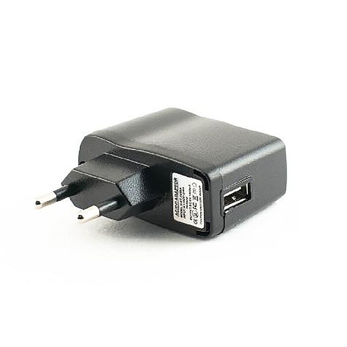 Сетевое зарядное устройство (1000mA, USB)