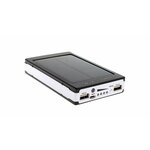 Внешний аккумулятор и солнечная батарея Solar Powerbank 20000mAh - изображение