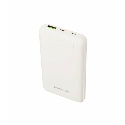 Powerbank Внешний аккумулятор BOROFONE BJ19 Incredible быстрая зарядка PD20W 10000mAh белый 212900₽