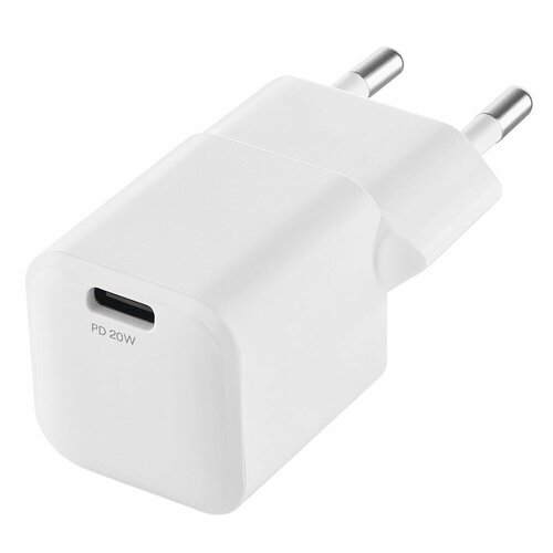 Зарядное устройство uBear Wall charger Pulse (USB Type-C), белый (WC09WHPD20-C)