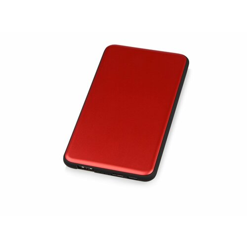 Портативное зарядное устройство «Shell», 5000 mAh, красный портативное зарядное устройство shell 5000 mah синий