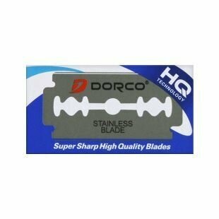 Лезвие двусторонее стальное Dorco (HQ Technology) ST300 (10шт)