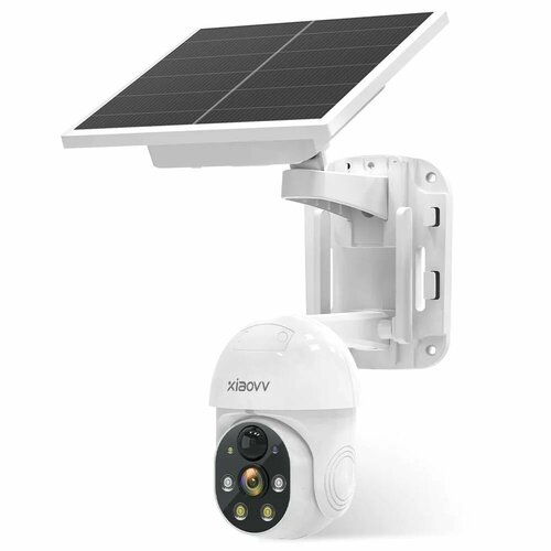 IP-камера Xiaomi Xiaovv Solar-Powered Outdoor PTZ 4G Camera P6 Pro (XVV-1120S-P6 Pro 4G)