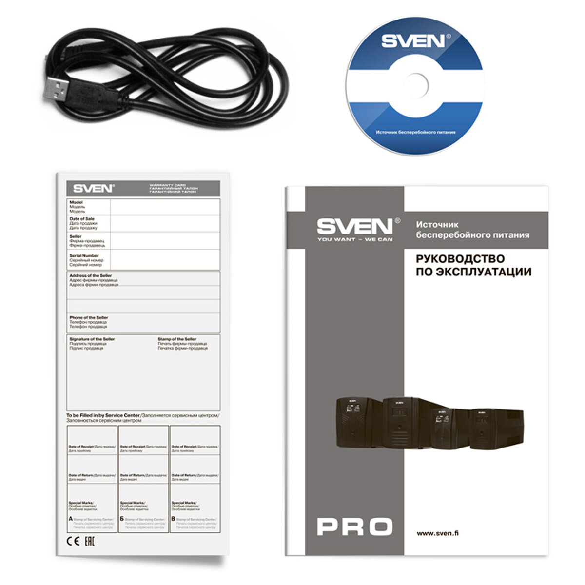 SVEN Pro 650 (LCD USB)