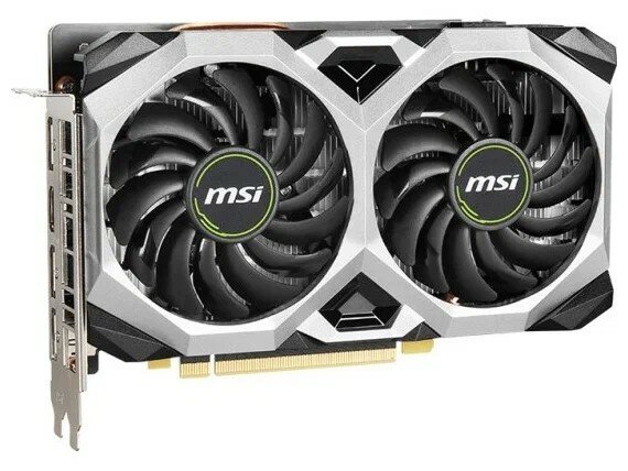 Внешняя видеокарта MSI GTX 1660 SUPER Ventus XS OC 6GB / GTX 1660 SUPER VENTUS XS OC 6GB