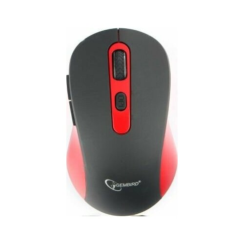 Мышь беспроводная Gembird MUSW-221-R черный 279600₽
