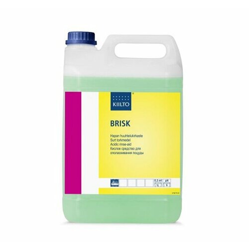 Средство для посудомоечных машин Kiilto MD3 Brisk ополаскиватель кислотное уп5л 2700₽