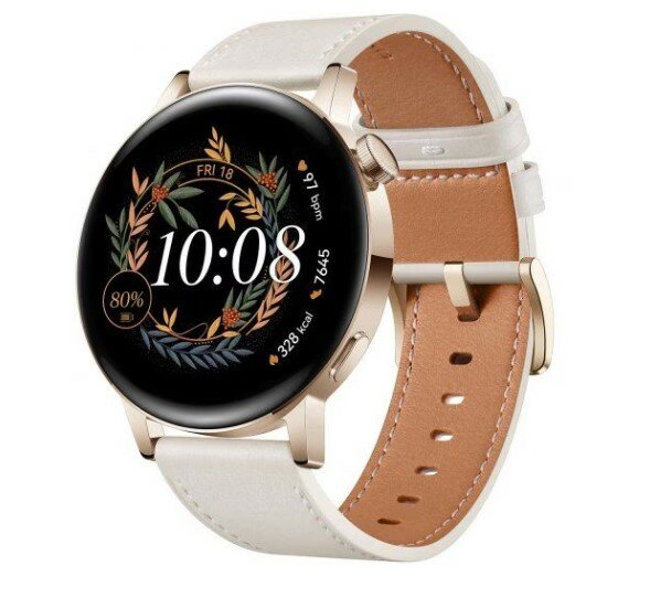 Смарт-часы Huawei Watch GT 3 Milo-B19T, 42мм, 1.32", золотистый / золотистый [55027168] - фото №6