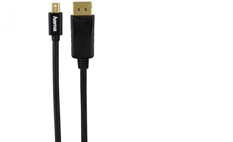 Кабель Display Port Hama DisplayPort (m)/mini DisplayPort (m) 1.8м экран. Позолоченные контакты.