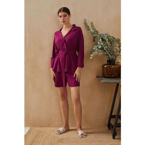 фото Шорты laete, размер m, бордовый