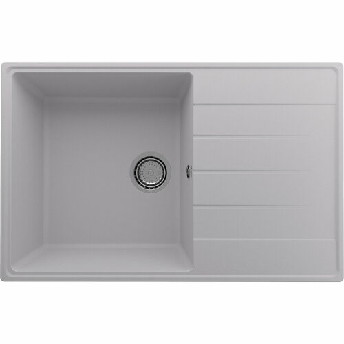 Кухонная мойка Ulgran Quartz Prima 780-04 Платина