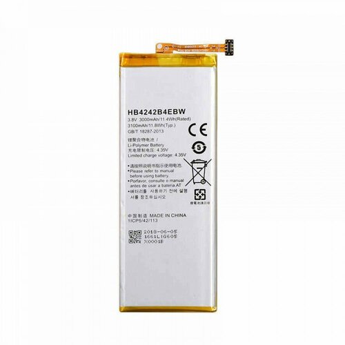 АКБ/Аккумулятор для Huawei HB4242B4EBW Honor 6/Honor 4X тех. упак. OEM original huawei hb4242b4ebw phone battery for huawei honor 6 honor 4x honor 7i h60 l01 h60 l02 h60 l11 h60 l04 3000mah