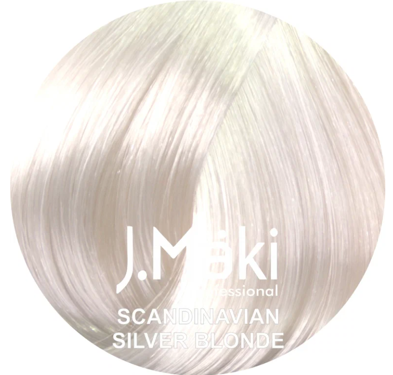 J.MAKI краска для волос 60 МЛ TONER 5 MIN SCANDINAVIAN SILVER BLONDE