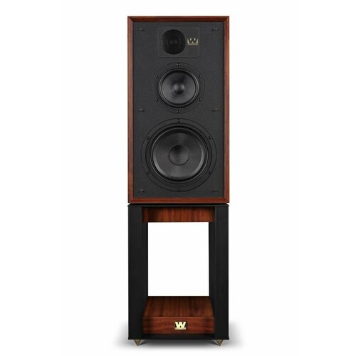 Акустическая система Wharfedale со стойками 85th Anniversary Linton with stands Цвет: Красное Дерево [MAHOGANY]