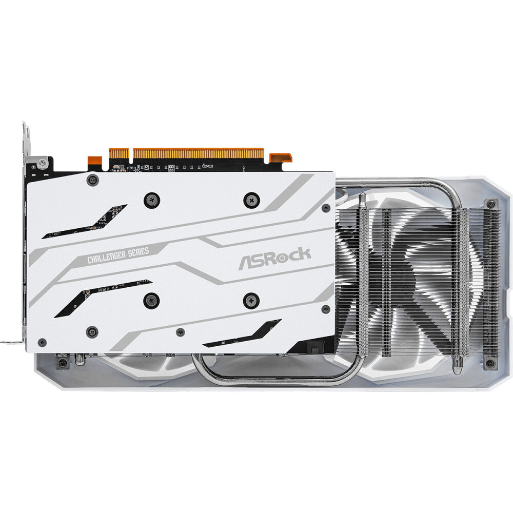 ASRock RX6600 Challenger White 8GB GDDR6 HDMI DPx3 2FAN RTL RX6600 CLW 8G