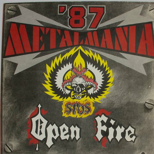 Виниловая пластинка Open Fire Stos - Metalmania '87 (LP) виниловая пластинка lockwood didier open doors