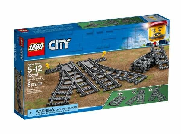 LEGO 60238 - Лего железнодорожные стрелки