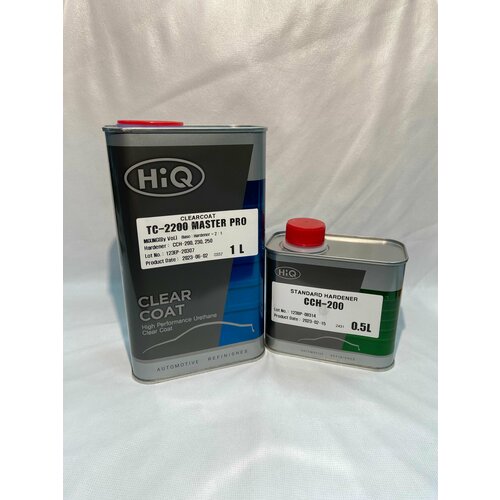 Лак автомобильный HiQ MASTER PRO TC-2200 с защитой от УФ излучения