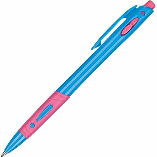 Ручка шариковая автоматическая Attache Vegas, 0.33мм, синяя, 50 шт.