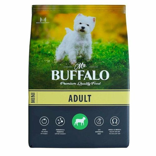 Mr.BUFFALO ADULT MINI Сухой корм для собак мелких пород Ягненок