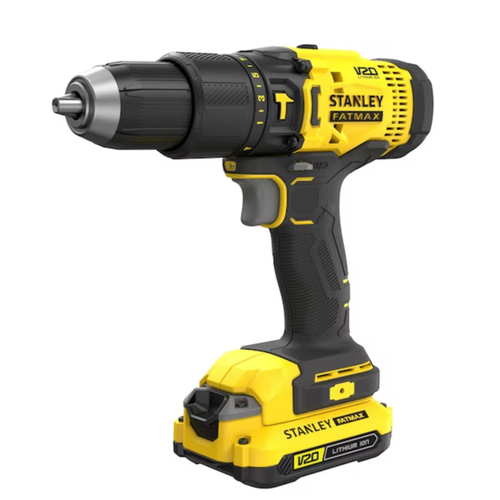 Дрель-шуруповерт аккумуляторная STANLEY SFMCD711C2S дрель шуруповерт stanley scd20s2k перфоратор sbr20 scd20s2kham rk