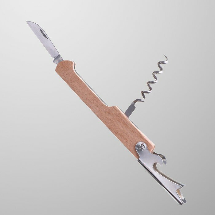 Нож со штопором и открывалкой 9217004