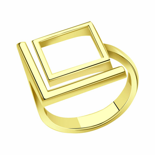 фото Кольцо diamant online, золото, 585 проба, размер 17.5