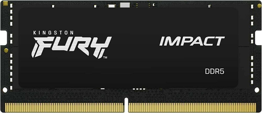 Оперативная память 16GB Kingston FURY Impact PnP KF548S38IB-16 DDR5 4800MT/s CL38 SODIMM