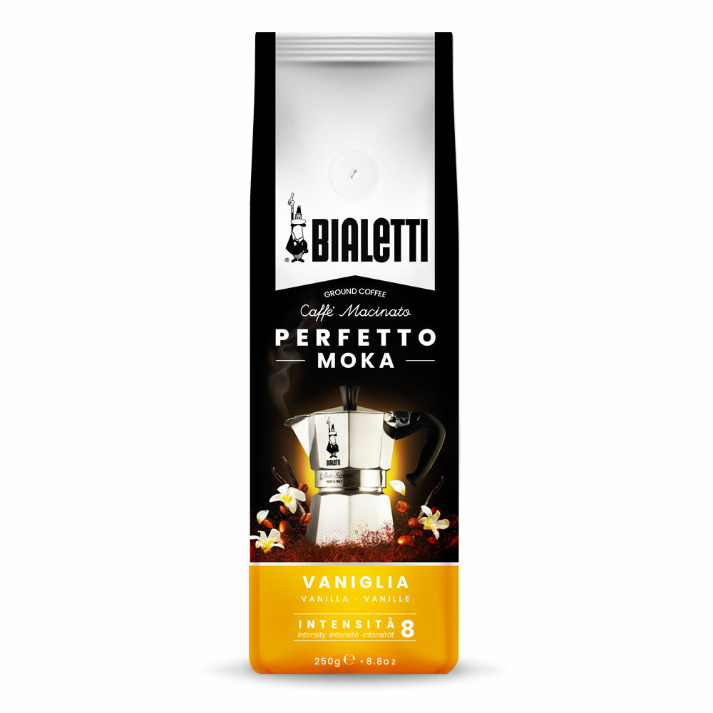 Кофе молотый Bialetti Perfetto Moka Vaniglia 250г - фото №8