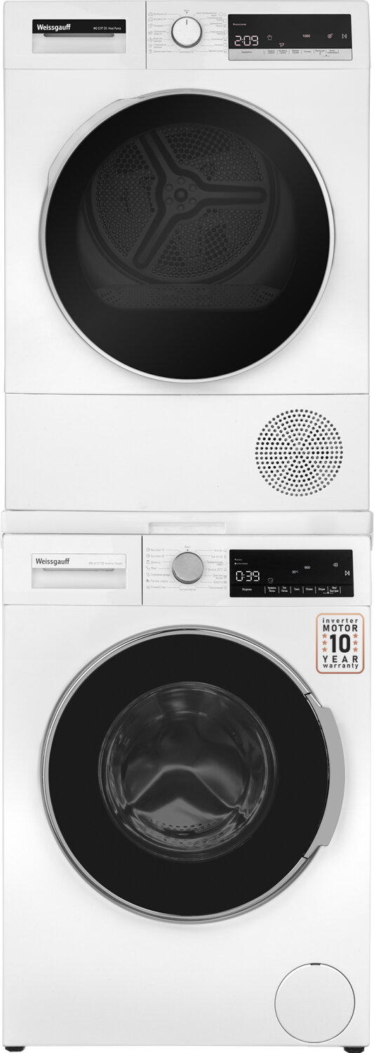 Соединительный элемент Weissgauff WCE 14310 для установки сушилки в колонну выдвижная полочка