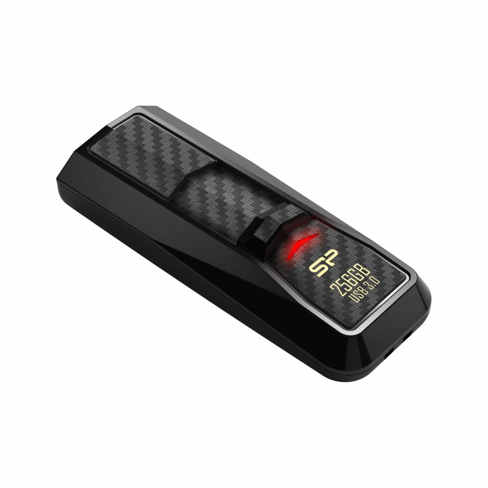 Флешка USB SILICON POWER Blaze B50 16Гб, USB3.0, черный [sp016gbuf3b50v1k] - фото №8