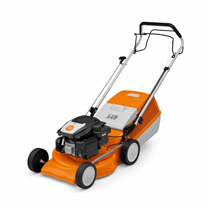 Бензиновая газонокосилка STIHL (Штиль) оригинал RM 248 - фотография № 2