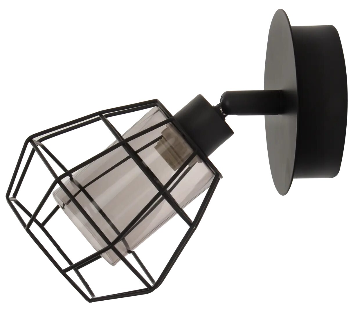 фото Спот поворотный Inspire Baron 1 лампа 9 м² цвет чёрный